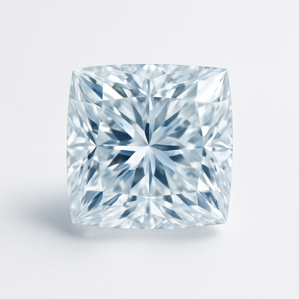 Royal Grace – 4 Carat Princess-Cut Diamond