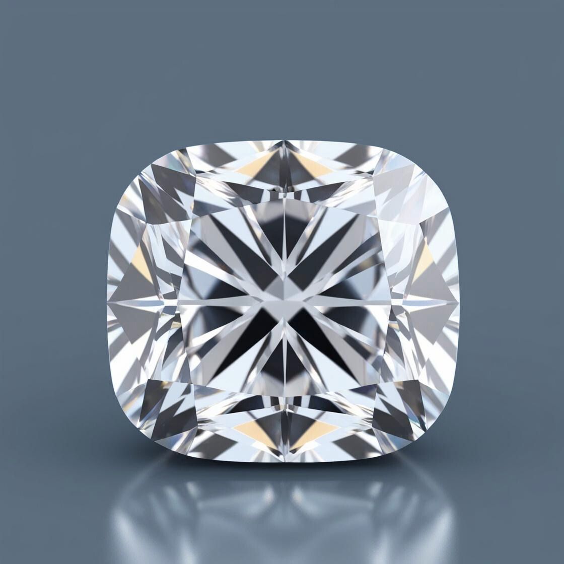 Timeless Embrace – 4 Carat Cushion-Cut Diamond